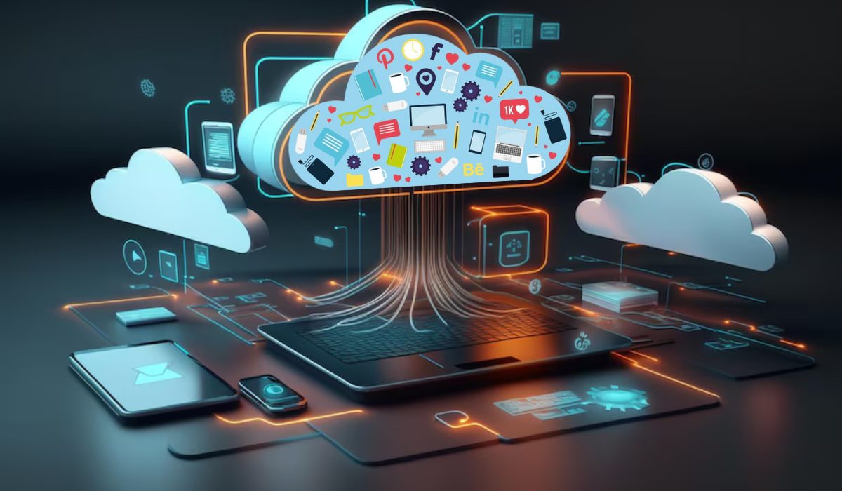 photo: Cloud computing